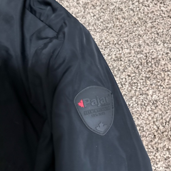 Pajar “Jackie” Drawstring Waist Black Jacket - Picture 6 of 10